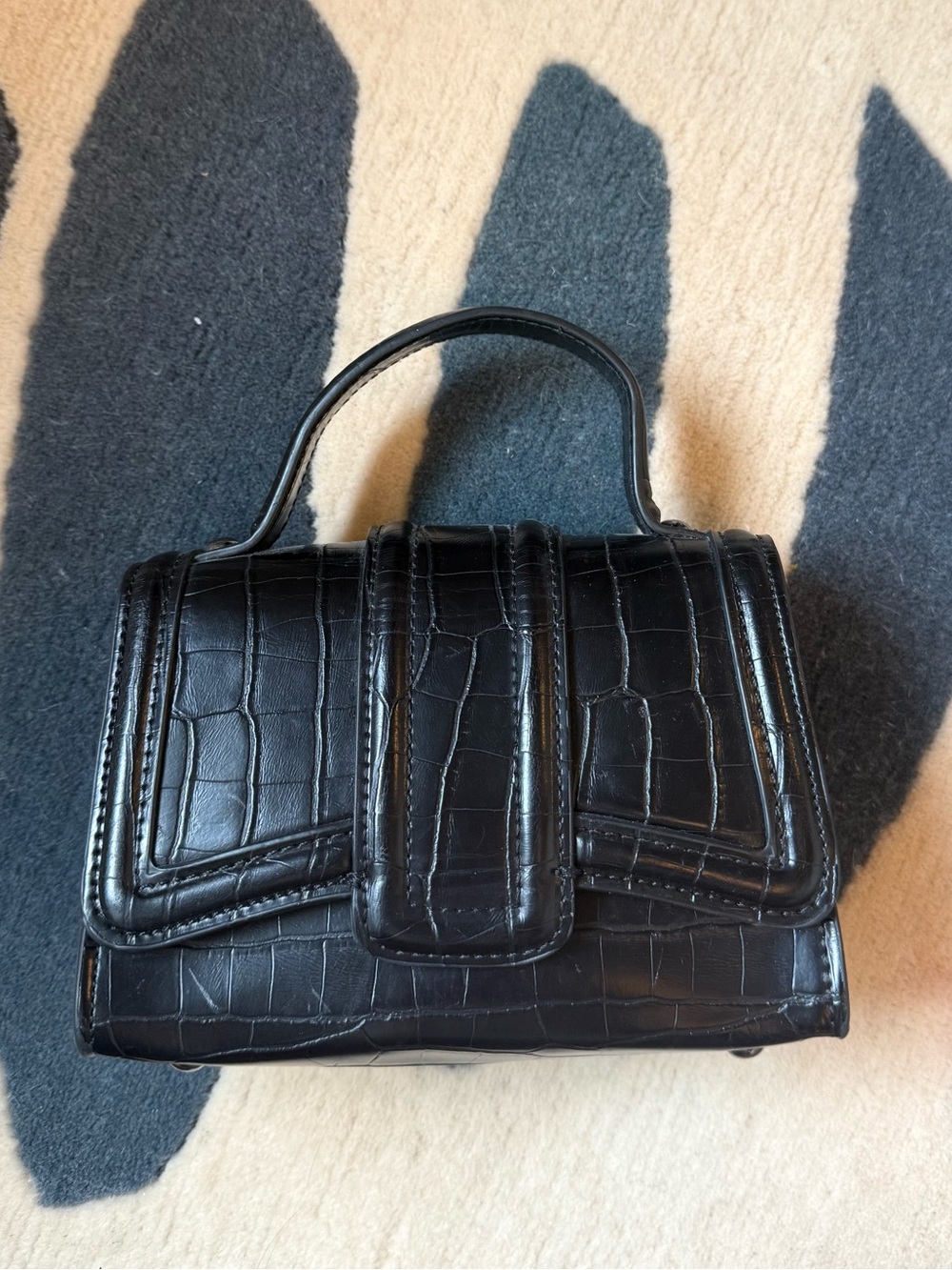 Zara black mini bag